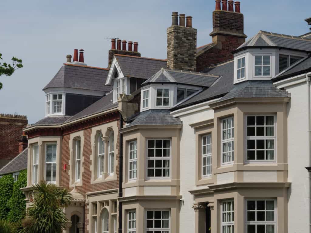 Row of homes